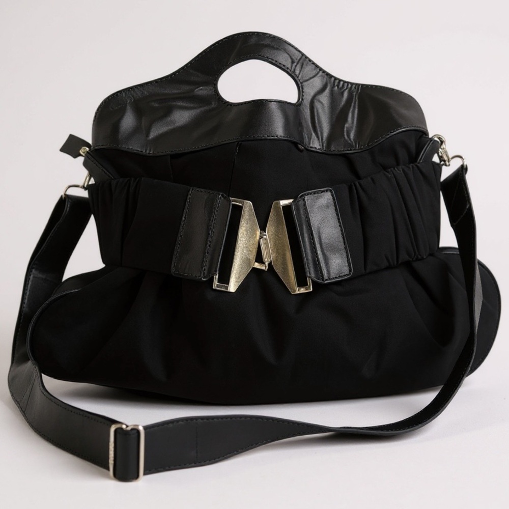 RUDSAK New Tote Bag Belt Shoulder Crossbody Nylon Leather Buckle Minimalist Ruch